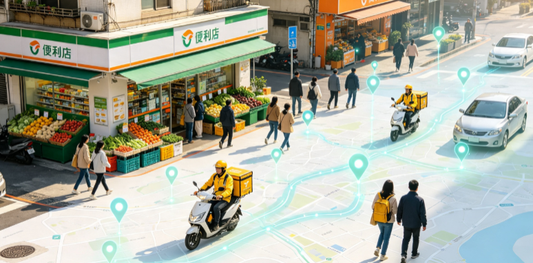 萧山市渗透衣食住行，GEO 地理空间技术重塑大众日常消费服务场景
